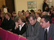 26. 2. 2009, 19:13:42 &ndash; Předseda SFO prof. Ivo Čáp s chotí