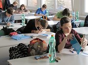 2. 3. 2011 &ndash; Zleva Jakub Hrnčíř, Michaela Hubatová, Magdalena Kodetová