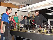 2. 3. 2011 &ndash; Exkurze v laboratořích katedry optiky