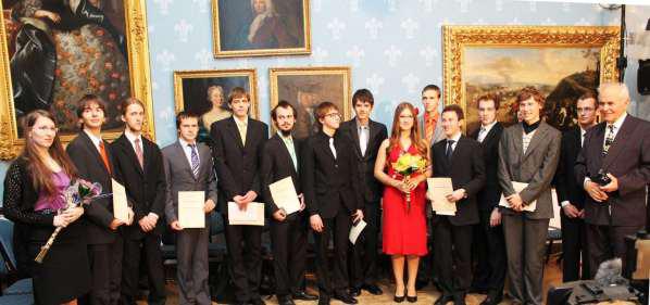 Studenti ocenění PRAEMIUM BOHEMIAE 2013